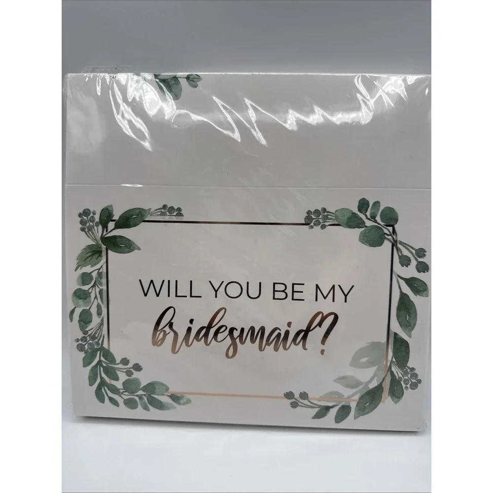 Bridesmaid Proposal Box Will You‎ Be My Maid of Honor and Bridesmaid 10 Boxes